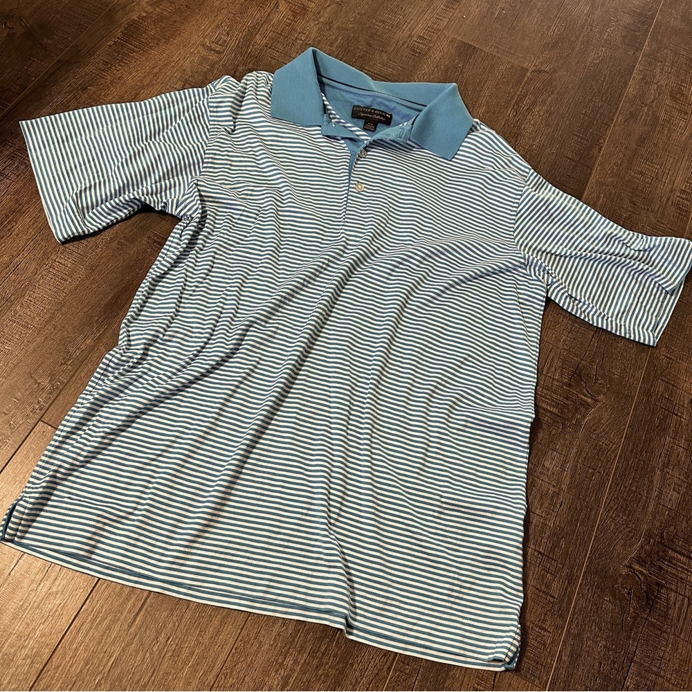 Cutter & Buck Signature Collection Mens Polo Short Sleeved Top Size Medium